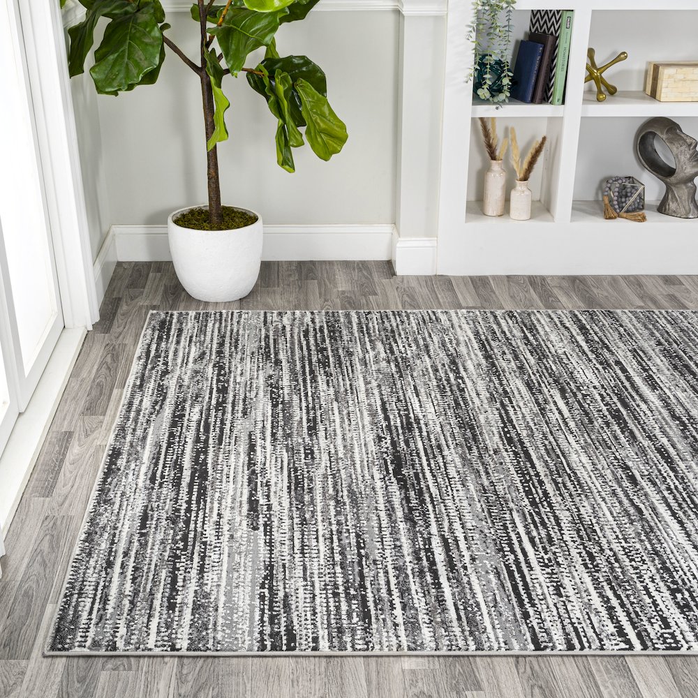 Loom Modern Strie Area Rug. Picture 3