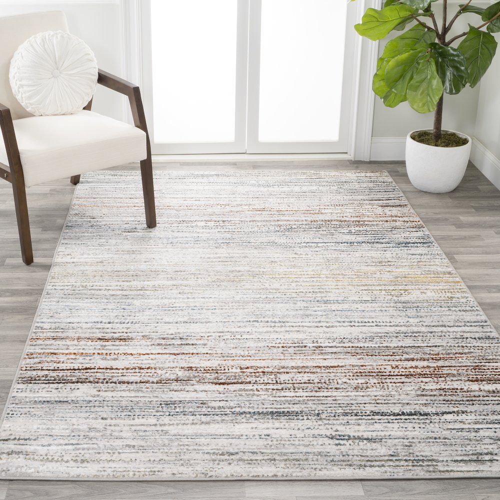 Loom Modern Strie Area Rug. Picture 4