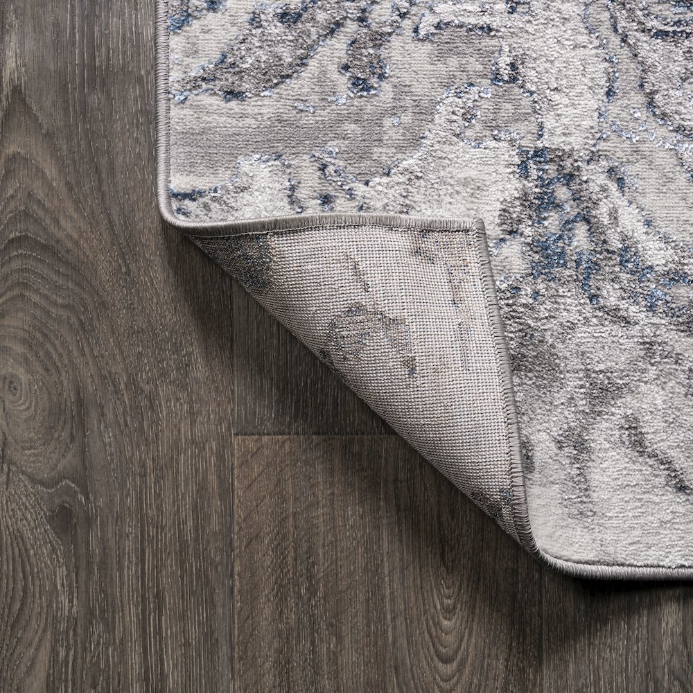 Swirl Marbled Abstract Area Rug. Picture 5