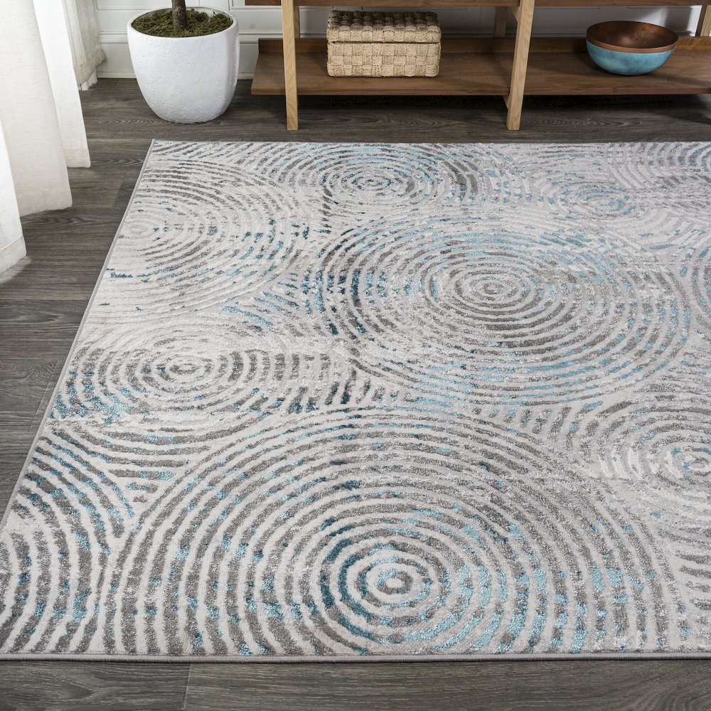 Timeworn Modern Abstract Area Rug. Picture 3