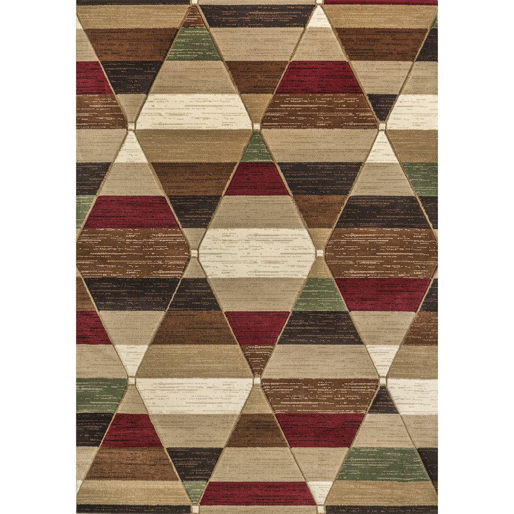 Kehoe Retro Diamonds Geometric Area Rug. Picture 1