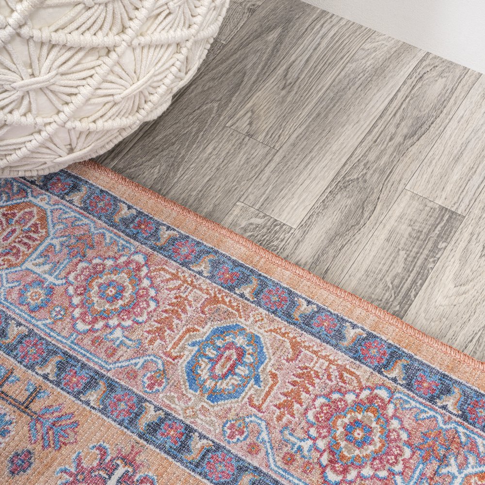 Kemer All Over Persian Washable Indoor/Outdoor Area Rug. Picture 7