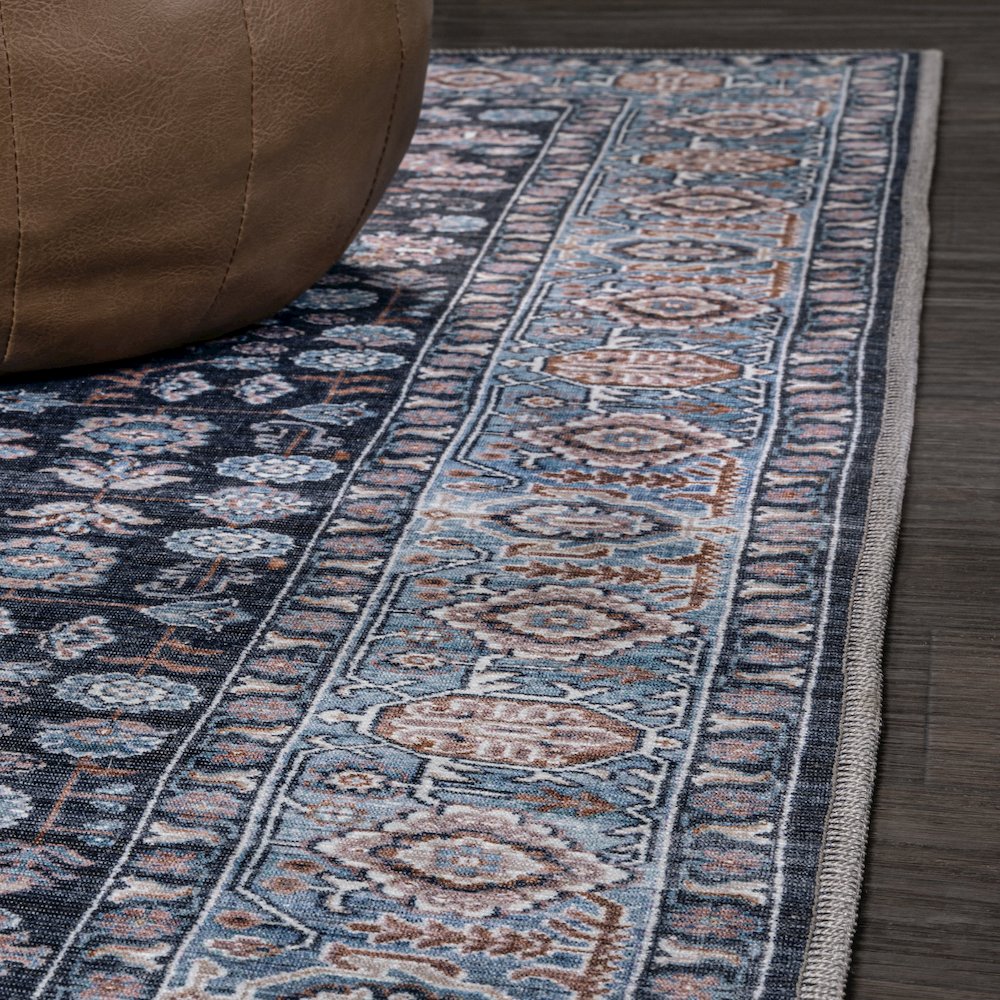 Kemer All-Over Persian Machine-Washable Area Rug. Picture 6