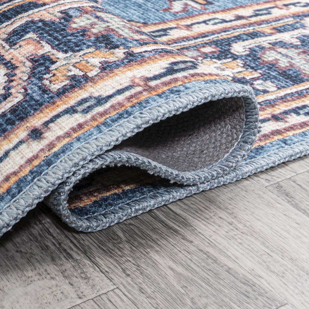 Cirali Ornate Large Medallion Washable Indoor/Outdoor Area Rug. Picture 9