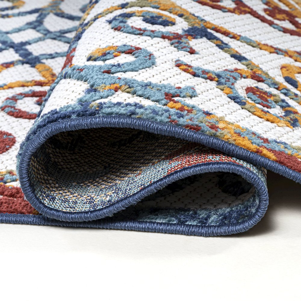 Atrani Scroll Trellis Indoor/Outdoor Area Rug. Picture 16