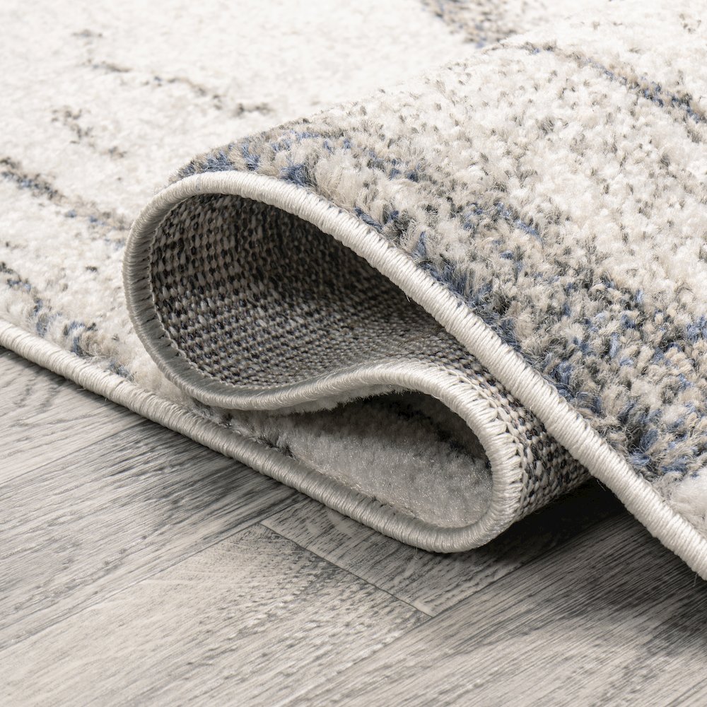 Marmo Abstract Marbled Modern Area Rug. Picture 9