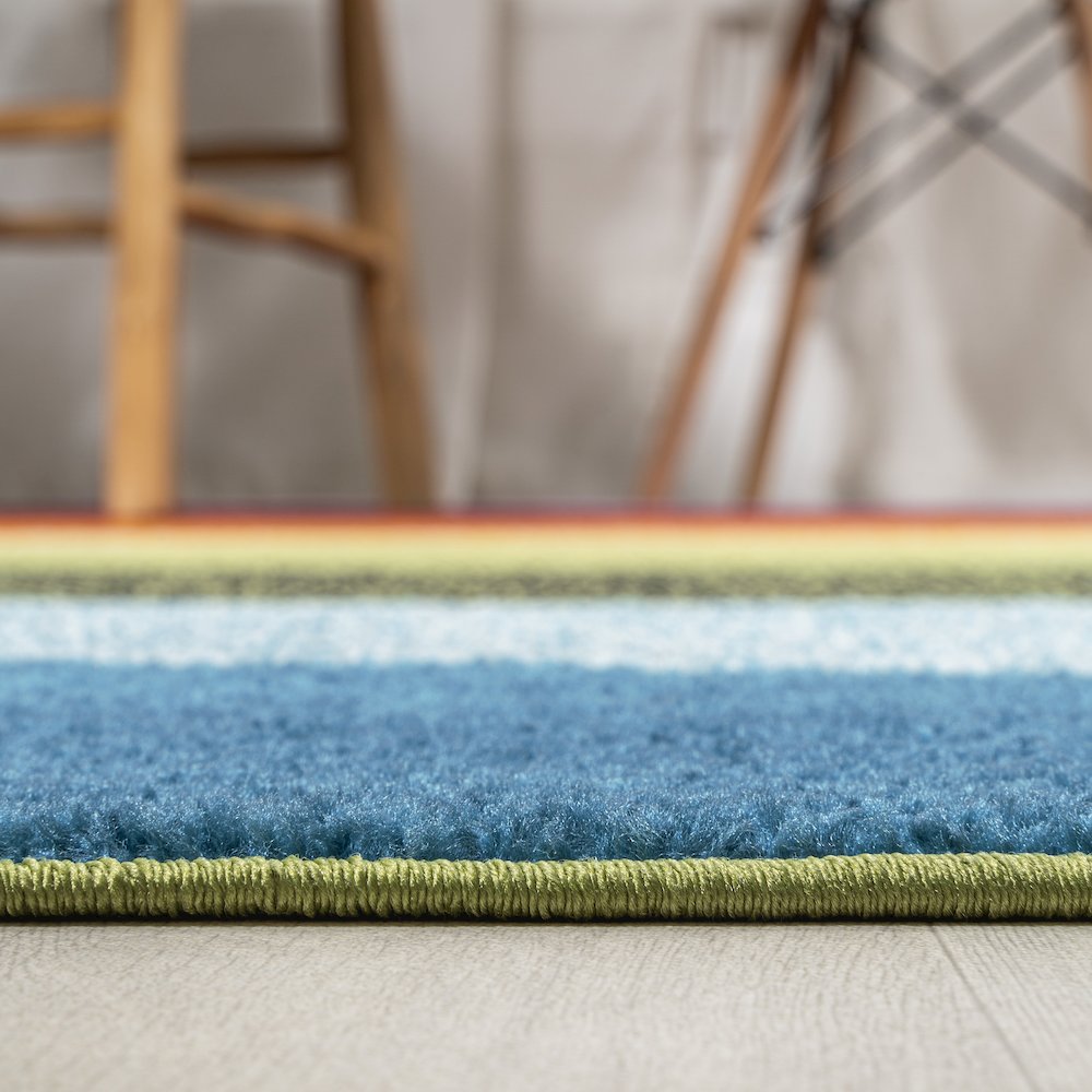Prism Geometric Striped Area Rug. Picture 11