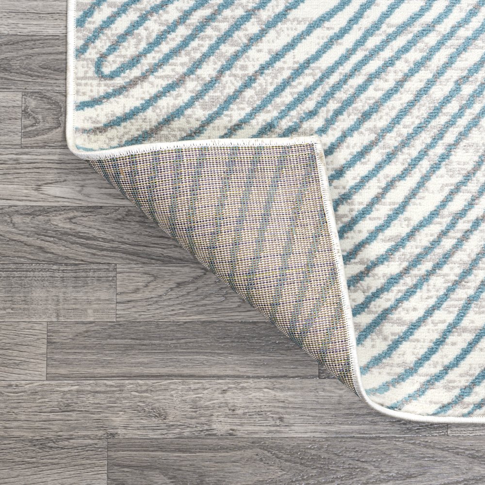 Arlo Woodgrain Geometric Area Rug. Picture 6