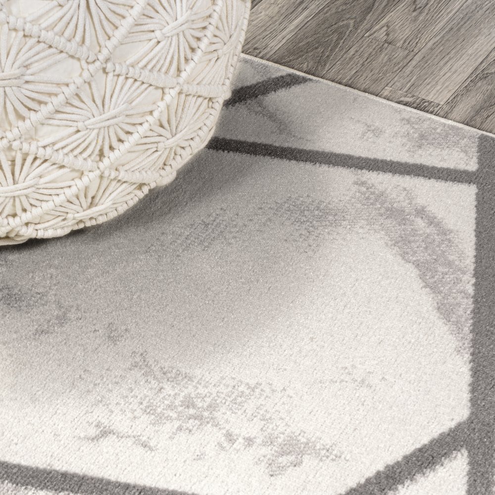 Patras Modern Geometric Marbled Area Rug. Picture 7