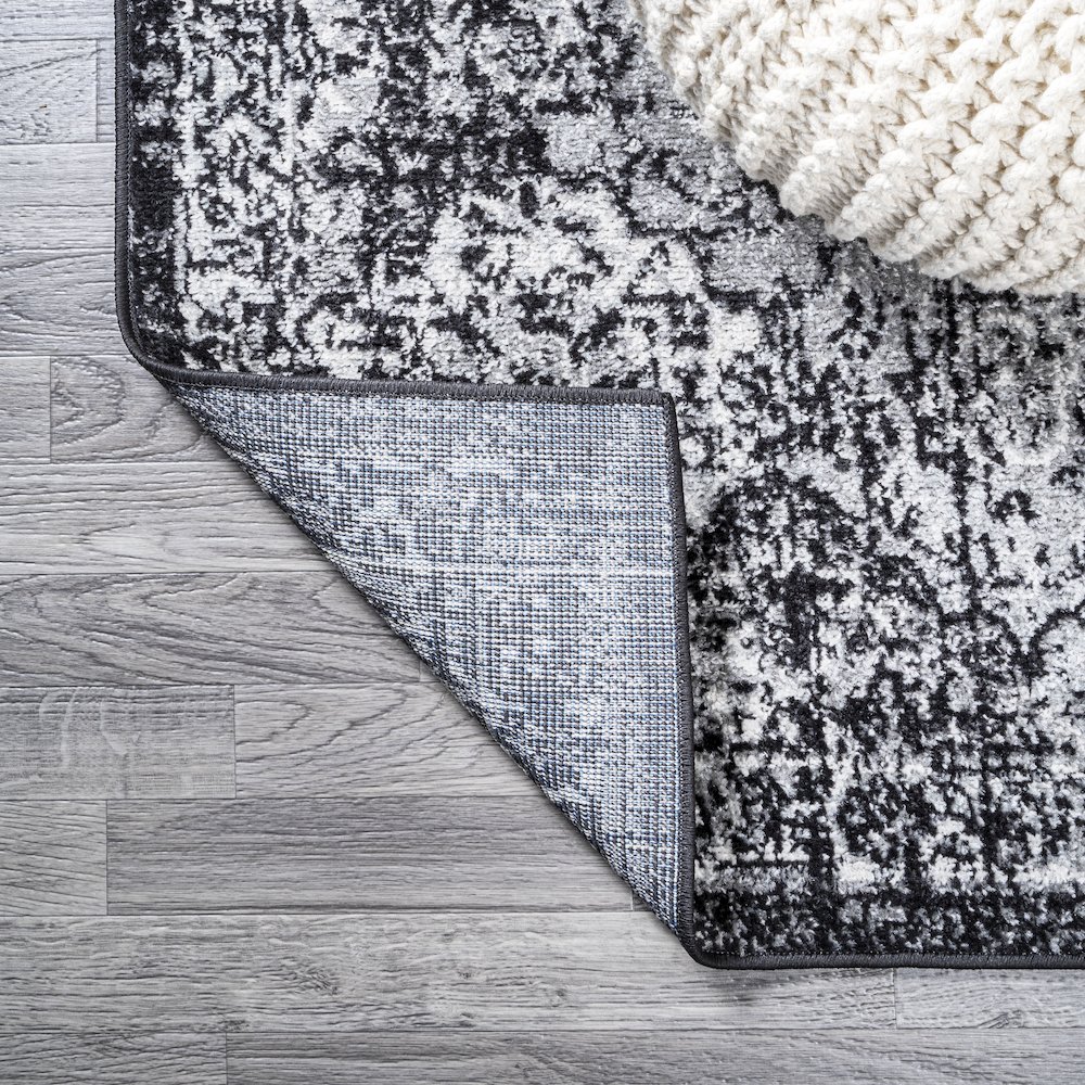 Modern Persian Boho Vintage Trellis Area Rug. Picture 6