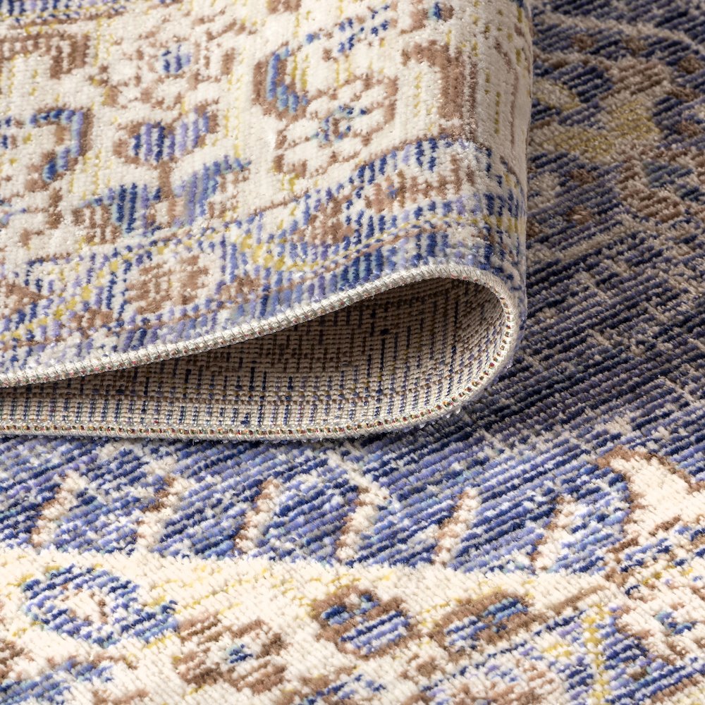 Lila Modern Tribal Medallion Area Rug. Picture 8