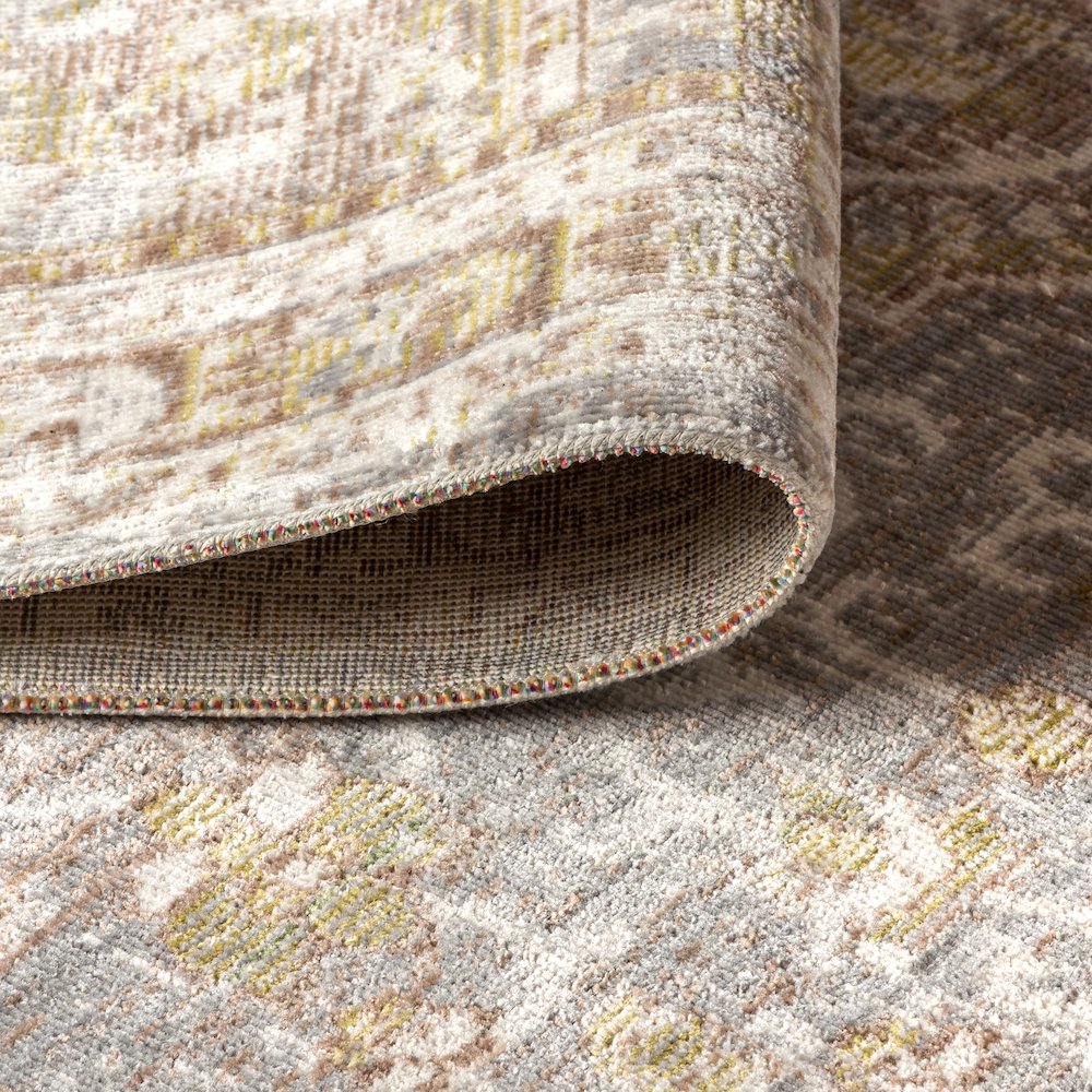 Petras Modern Ornate Medallion Area Rug. Picture 8