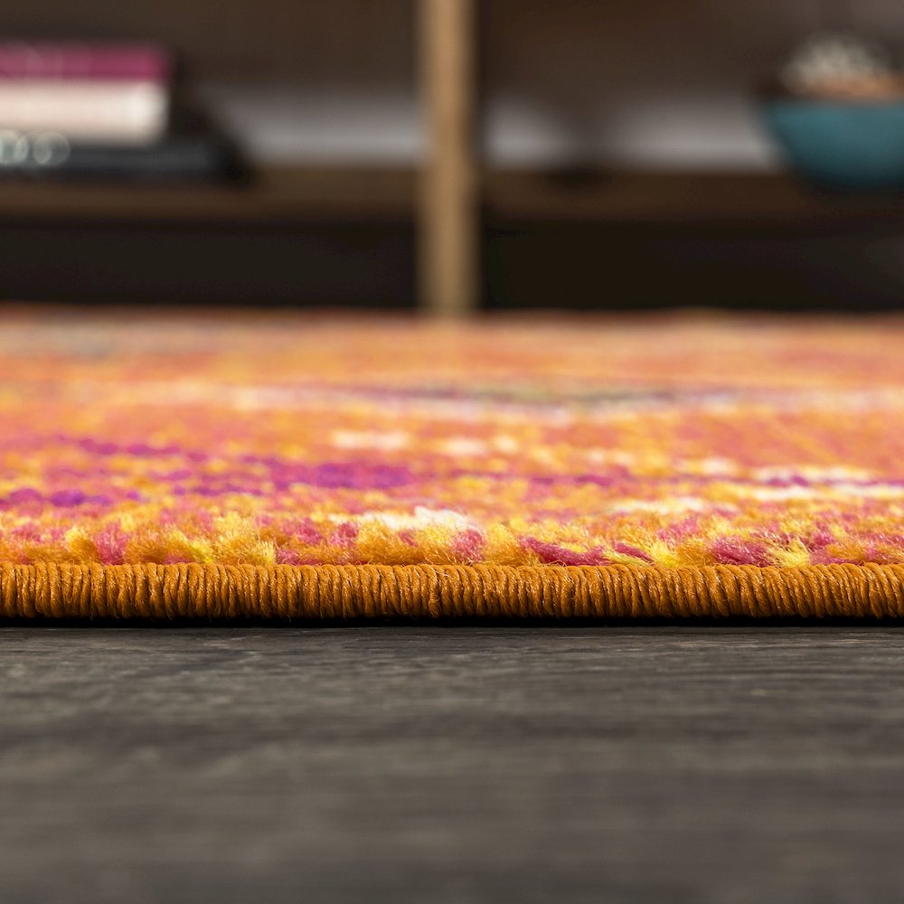 Tribal Love Geometric Area Rug. Picture 10