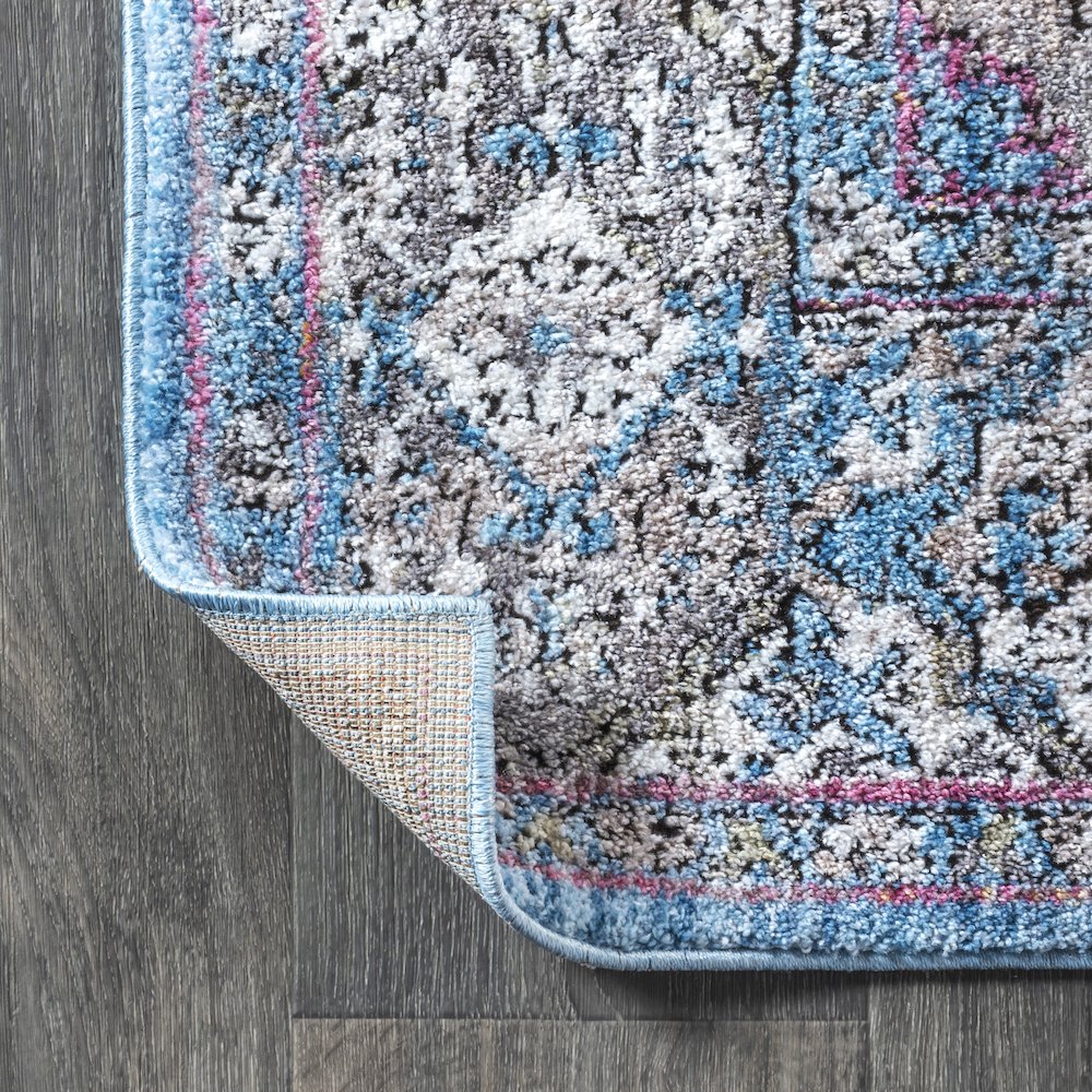 Kesan Vintage Medallion Area Rug. Picture 4