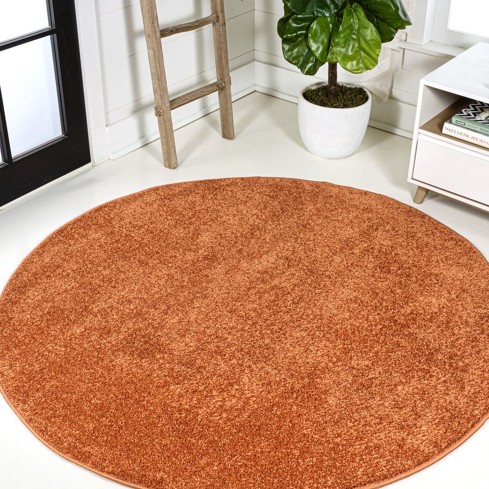 Haze Solid Low-Pile Area Rug. Picture 4