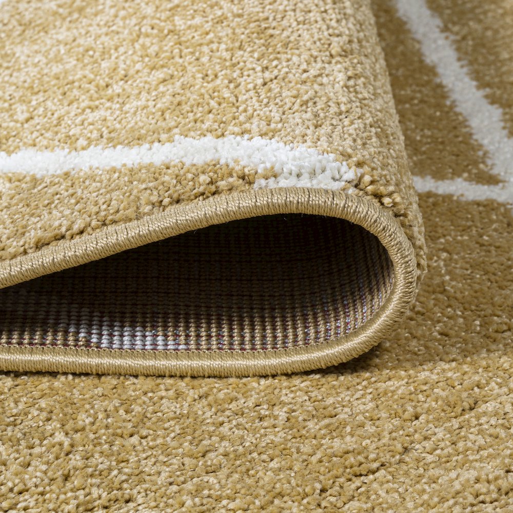 Cole Minimalist Diamond Trellis Area Rug. Picture 9