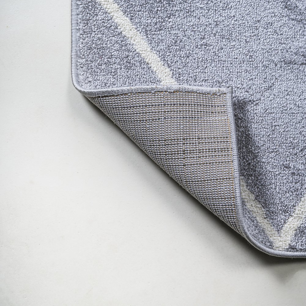Cole Minimalist Diamond Trellis Area Rug. Picture 6