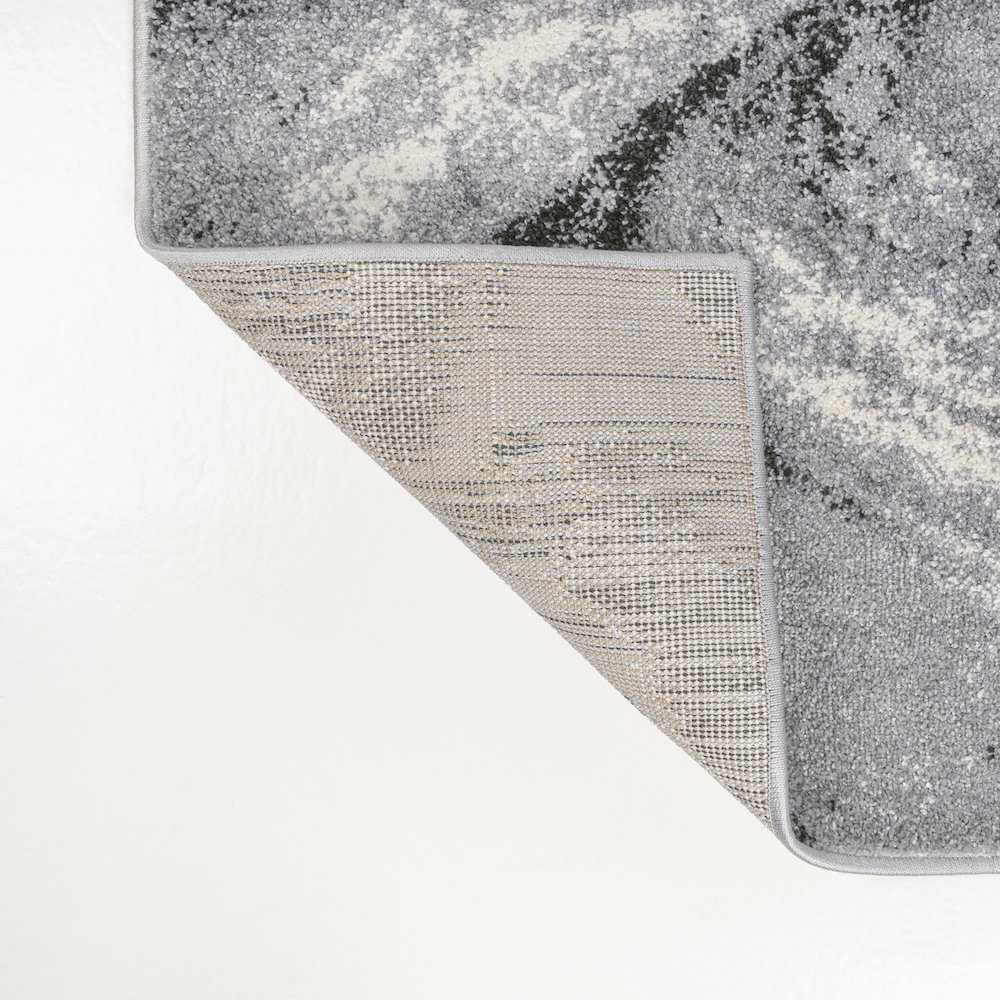 Viscon Abstract Marble Contemporary Area Rug. Picture 5