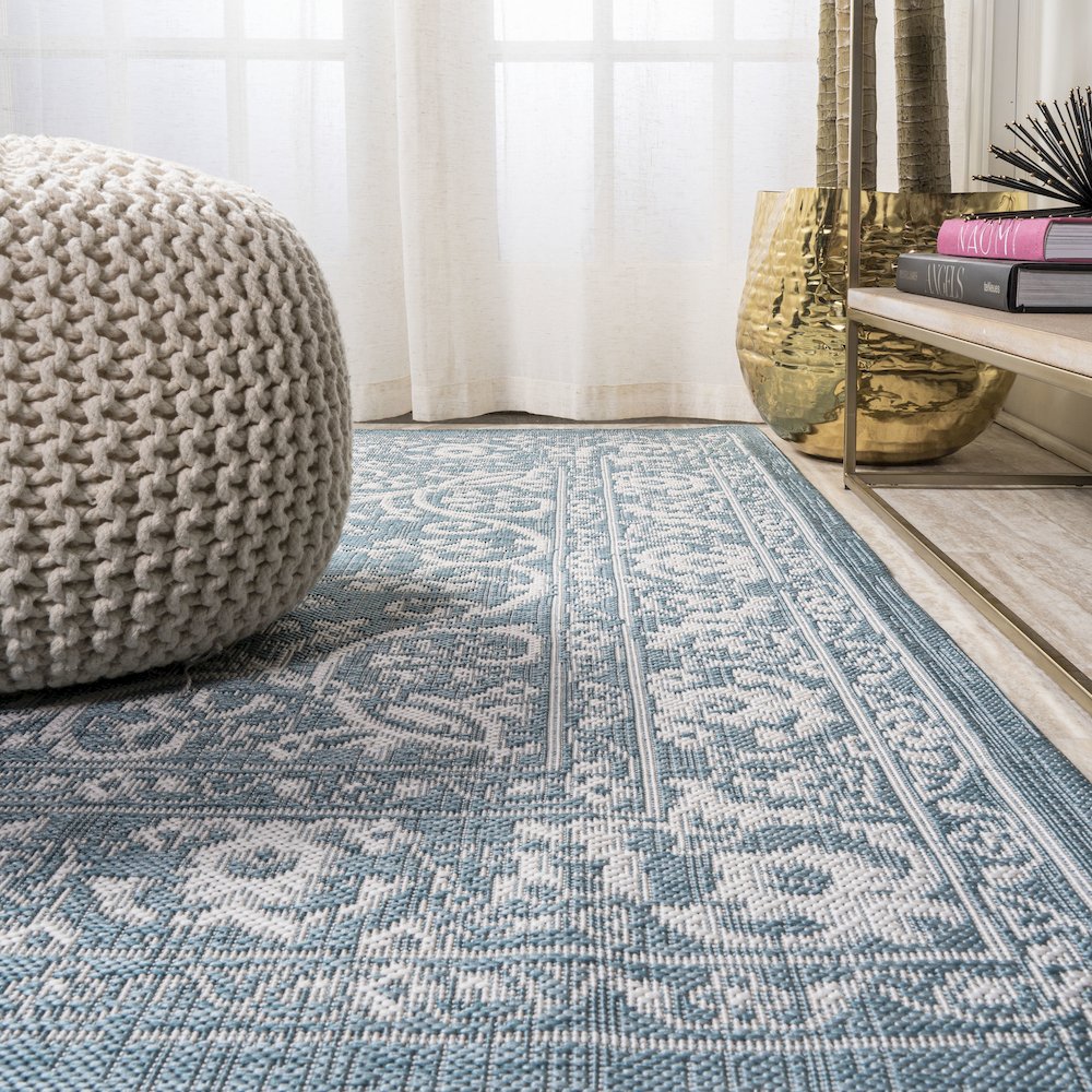 Galon Filigree Indoor/Outdoor Area Rug. Picture 13