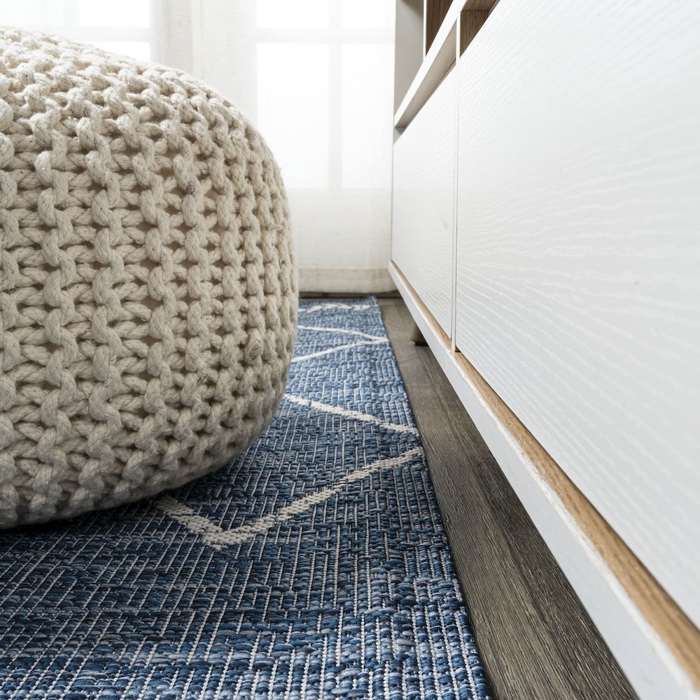 Derya Tribal Diamond Trellis Indoor/Outdoor Area Rug. Picture 14