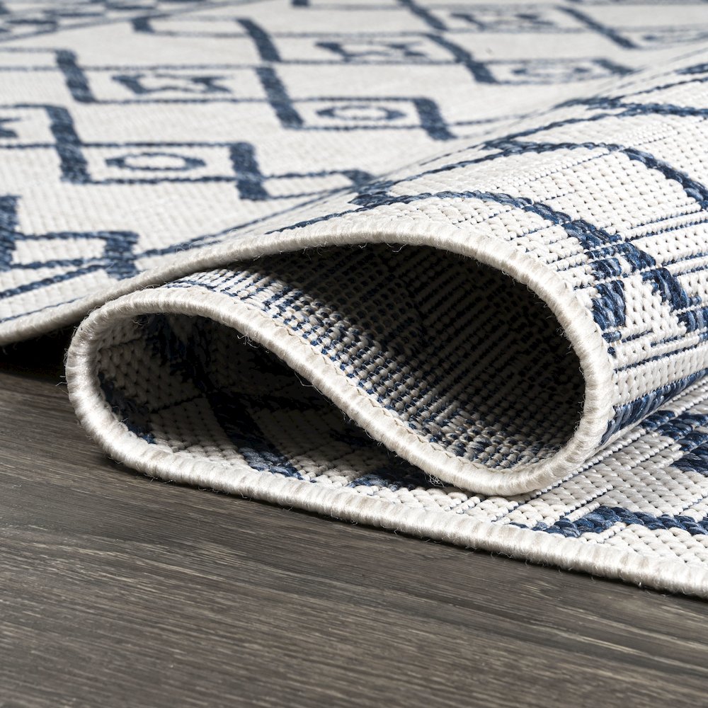 Kafel Tribal Bohemian Indoor/Outdoor Area Rug. Picture 15