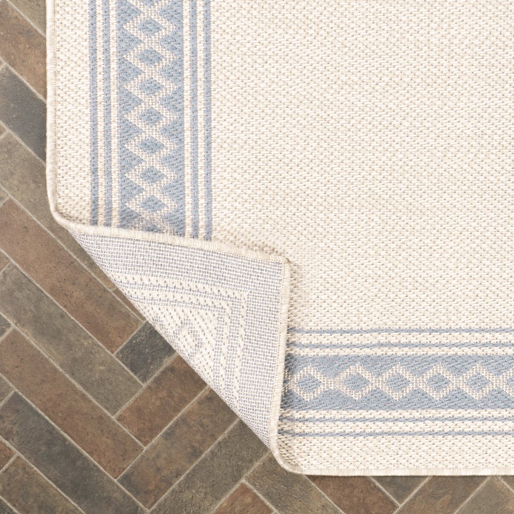 Lucia Classic Diamond Border Indoor/Outdoor Area Rug. Picture 10