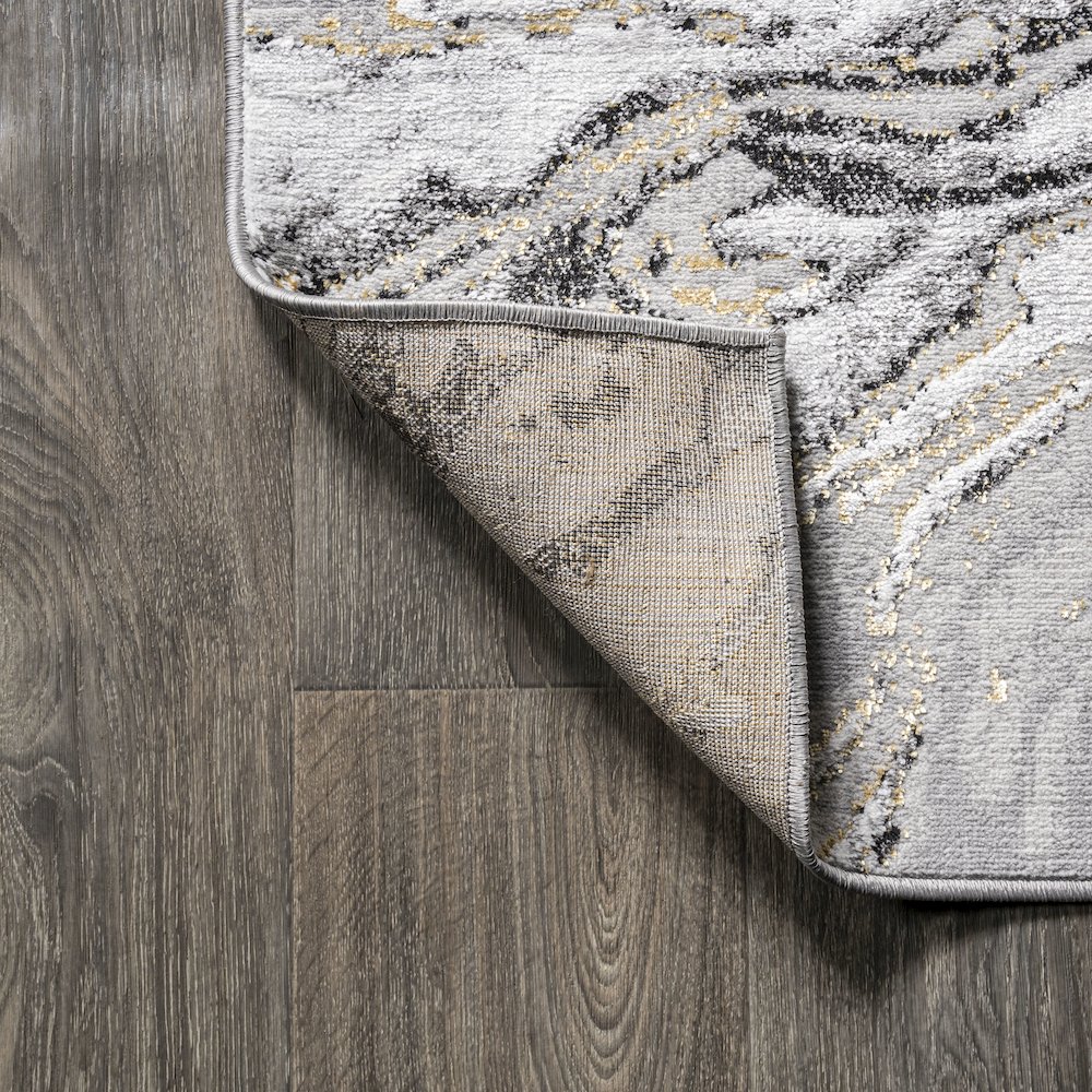 Swirl Marbled Abstract Area Rug. Picture 5