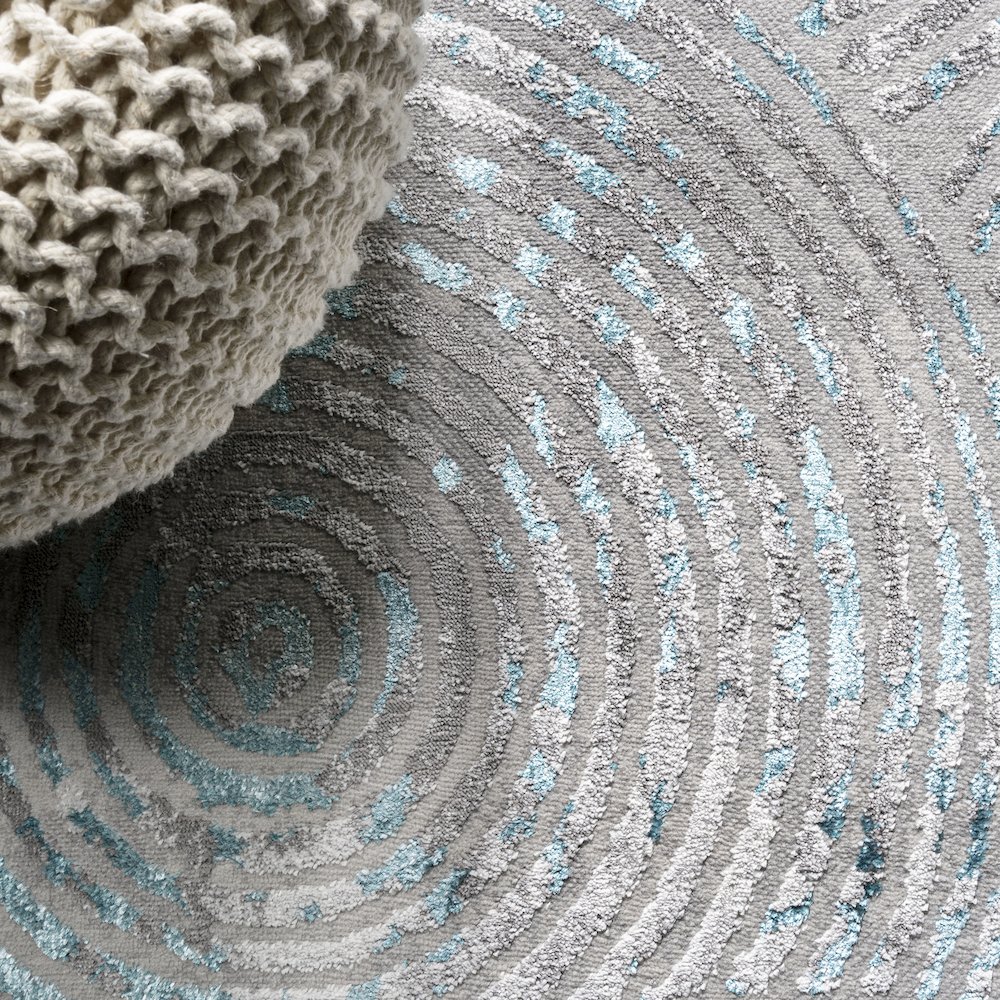 Timeworn Modern Abstract Area Rug. Picture 6