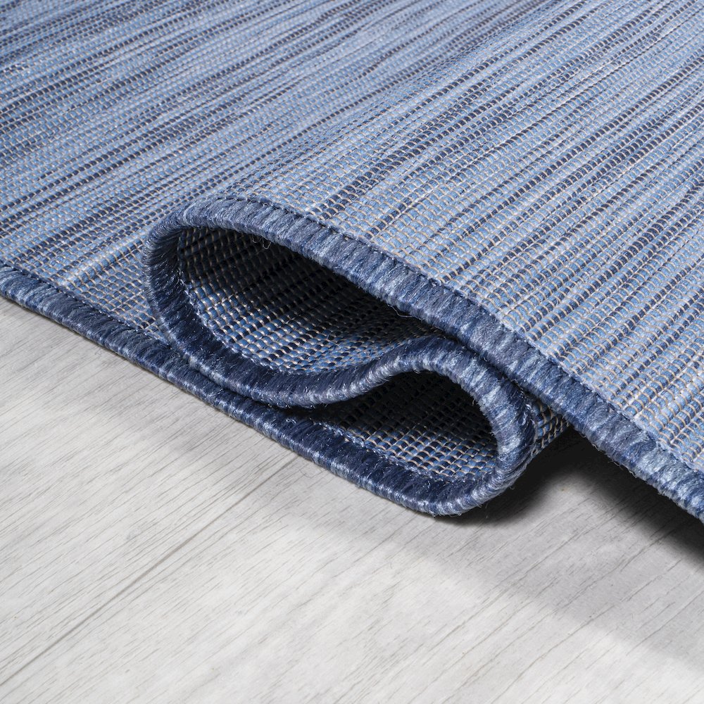 Ethan Modern Flatweave Solid Area Rug. Picture 6