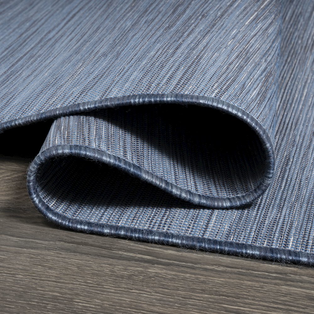 Ethan Modern Flatweave Solid Area Rug. Picture 8