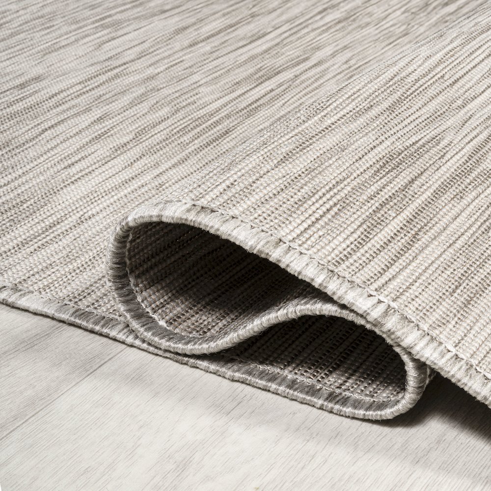 Ethan Modern Flatweave Solid Area Rug. Picture 6