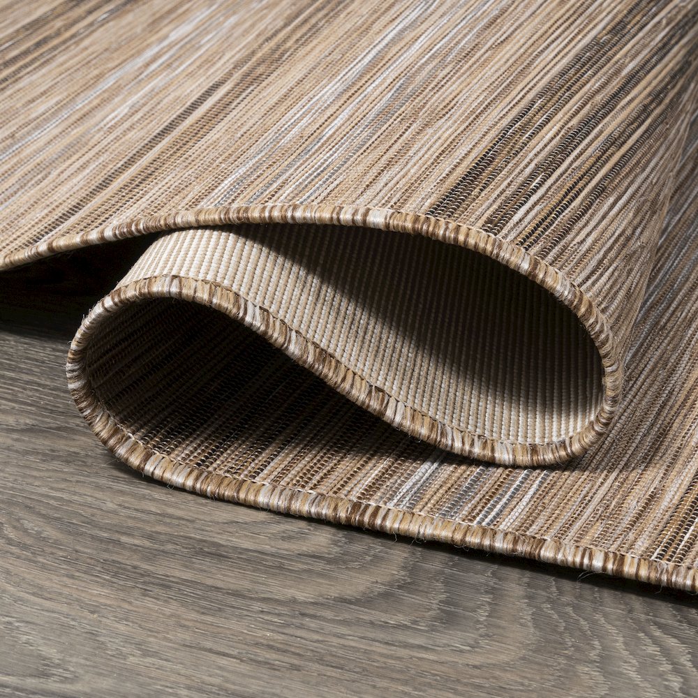 Bo Modern Farmhouse Wide Stripe Area Rug. Picture 8