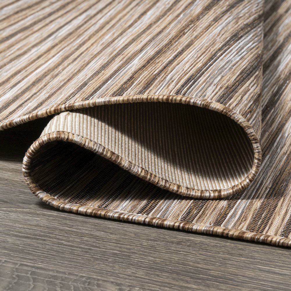 Finn Modern Farmhouse Pinstripe Area Rug. Picture 8