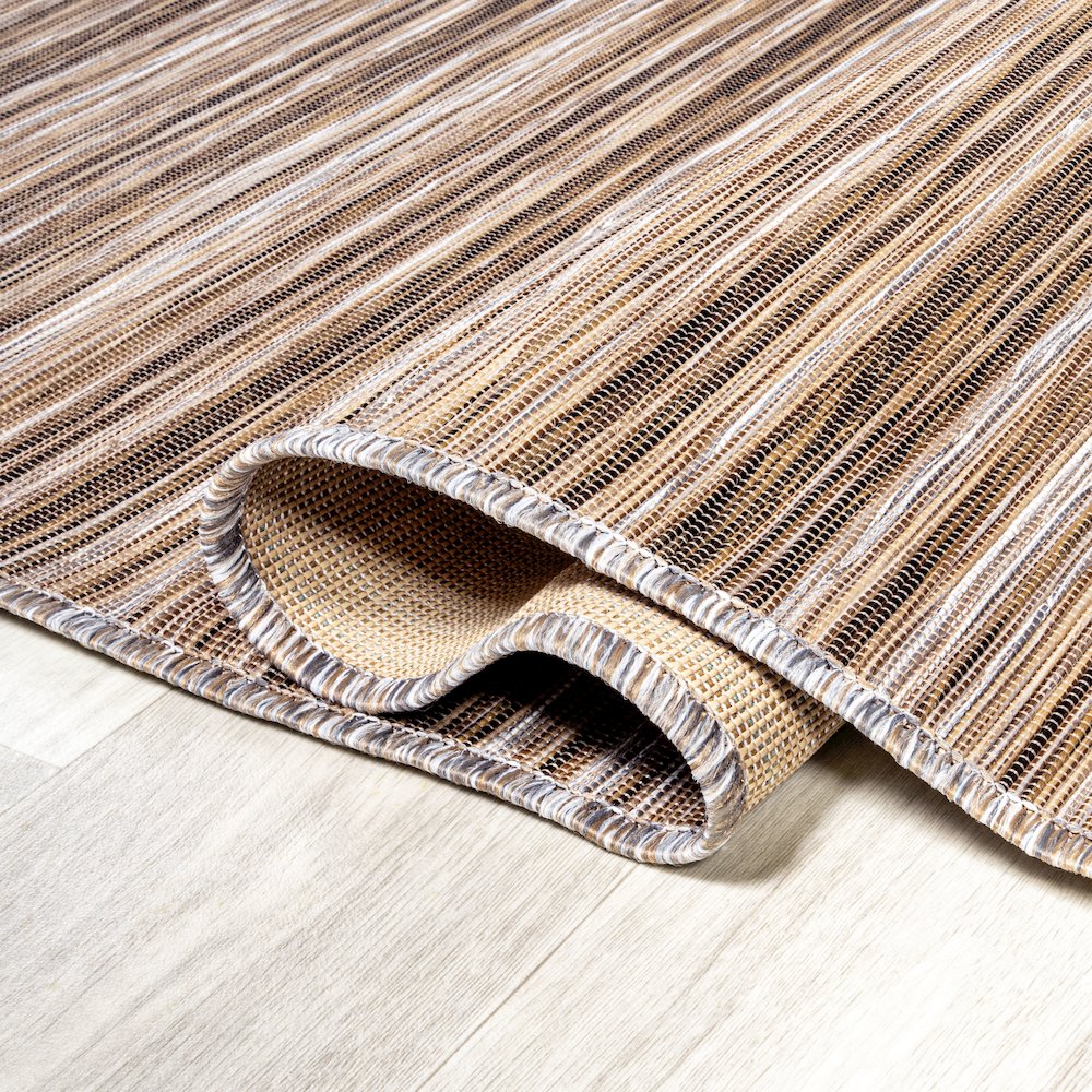 Finn Modern Farmhouse Pinstripe Area Rug. Picture 6