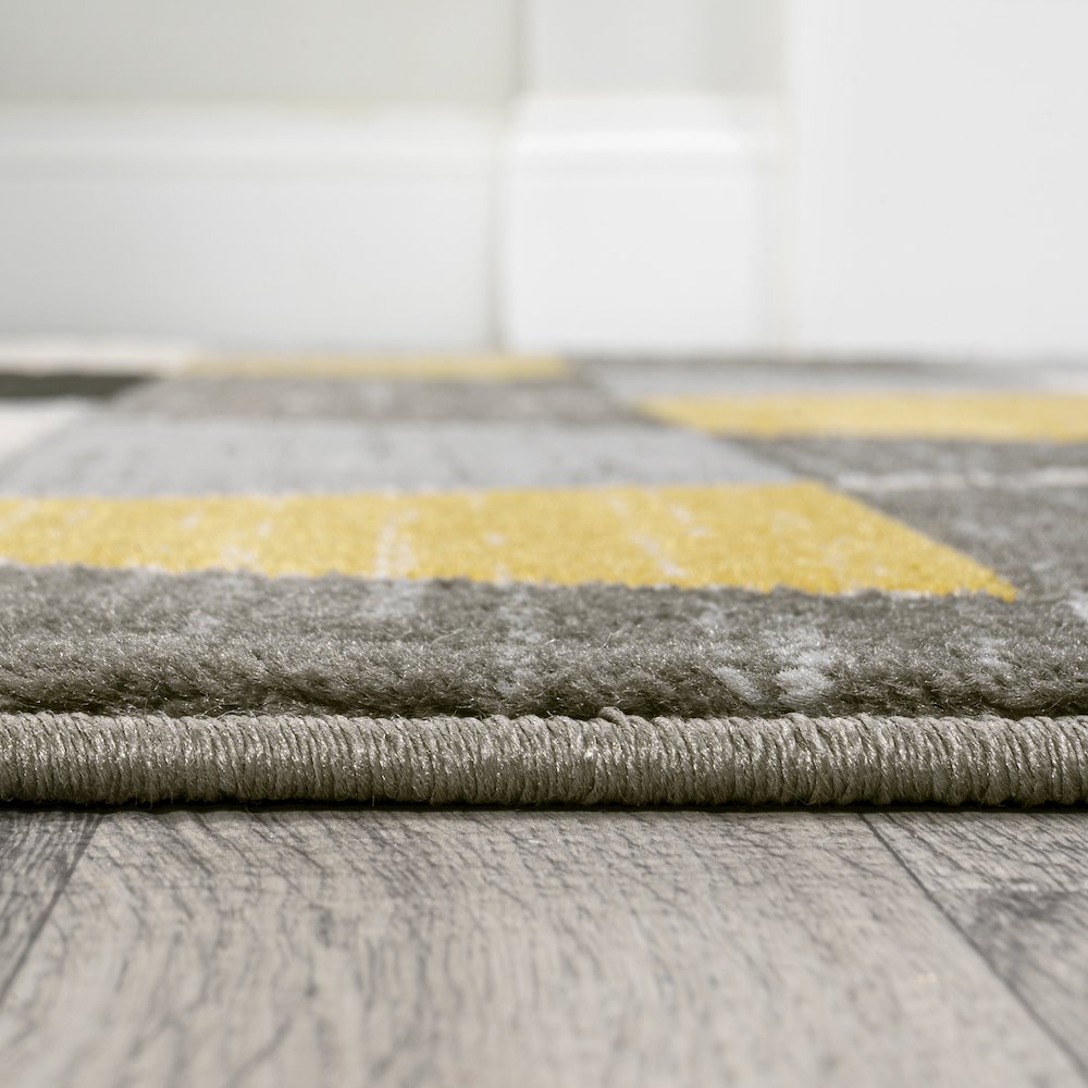 Kehoe Retro Diamonds Geometric Area Rug. Picture 11