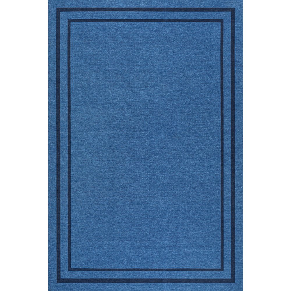 Sloane Classic 2-Stripe Border Washable Area Rug. Picture 3