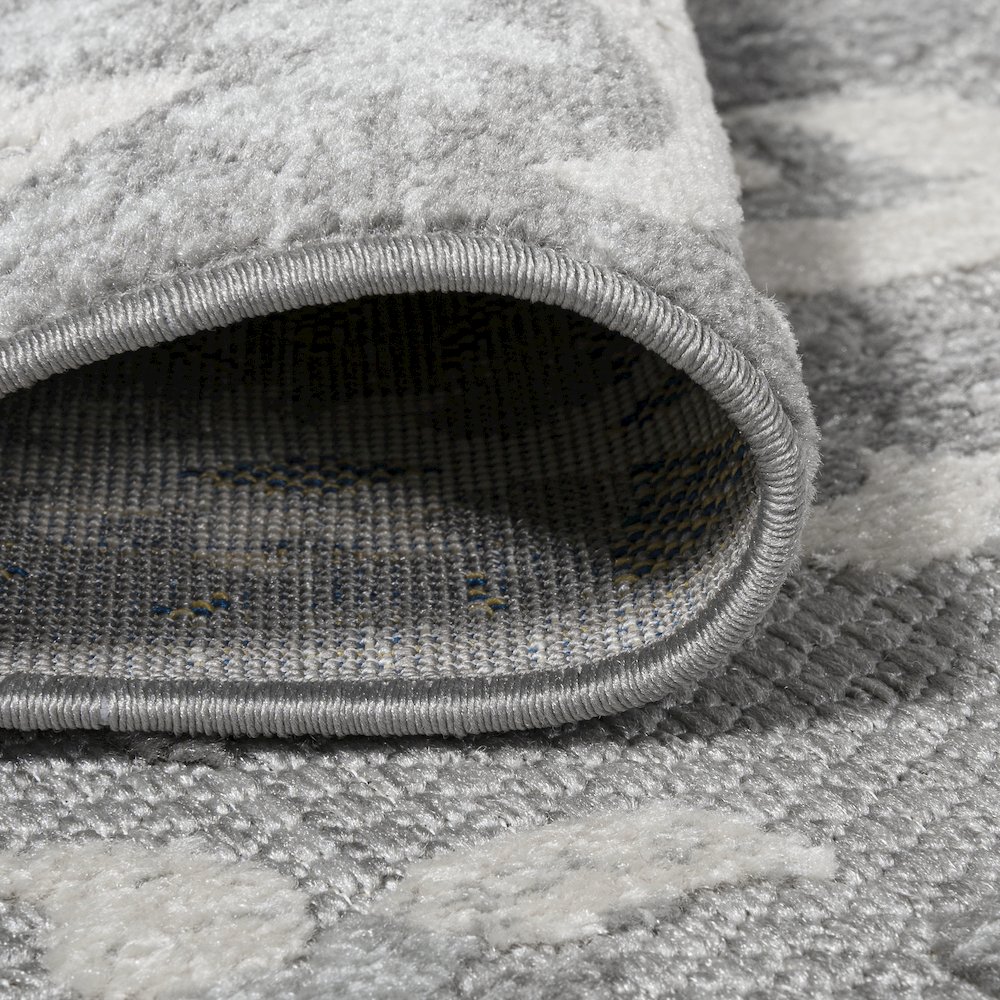 Lucena Modern Medallion High-Low Indoor/Outdoor Area Rug. Picture 12