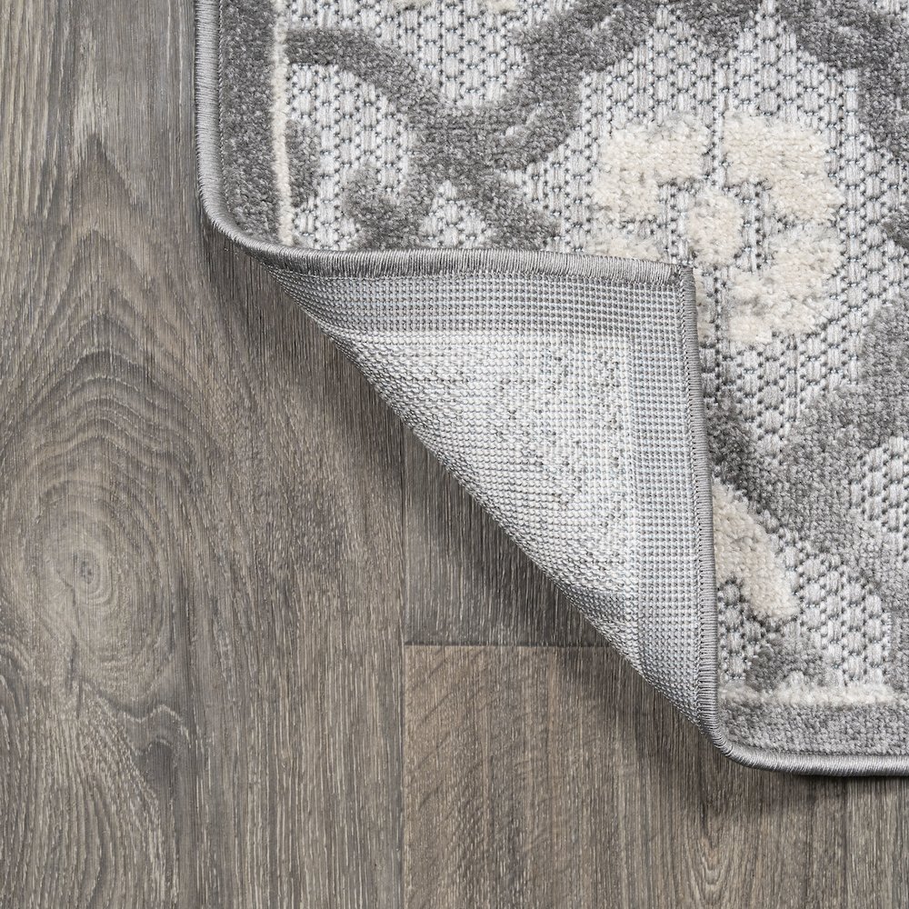 Gallia Tile Trellis High-Low Indoor/Outdoor Area Rug. Picture 10