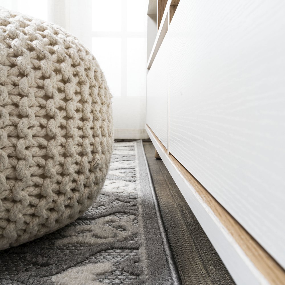 Gallia Tile Trellis High-Low Indoor/Outdoor Area Rug. Picture 14