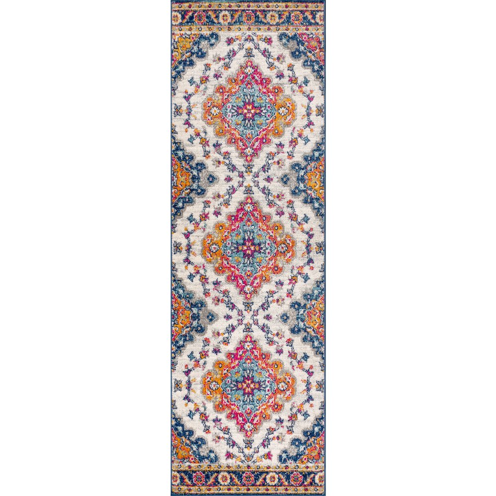 Bohemian Flair Boho Vintage Medallion Area Rug. Picture 1