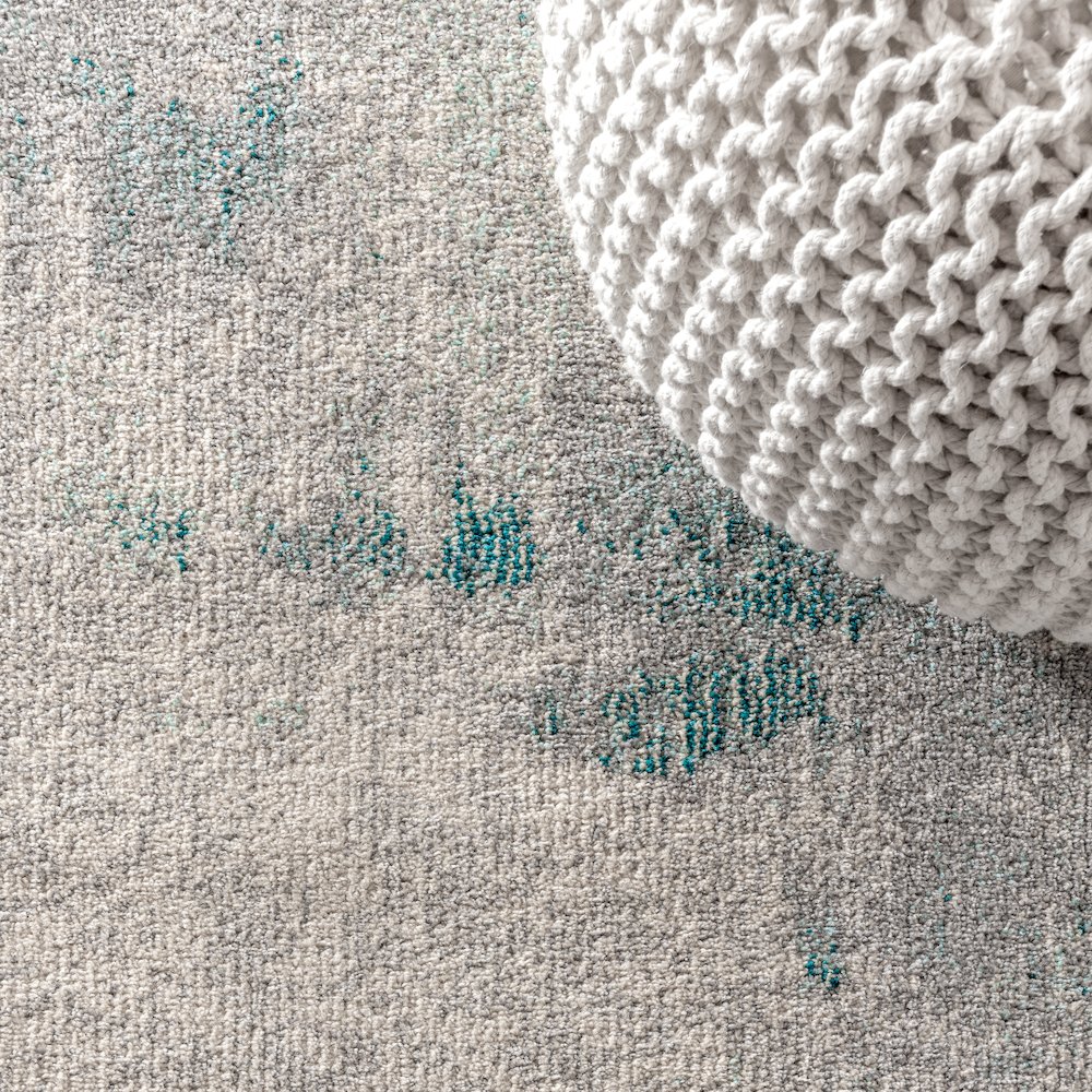 Contemporary Pop Modern Abstract Vintage Area Rug. Picture 4