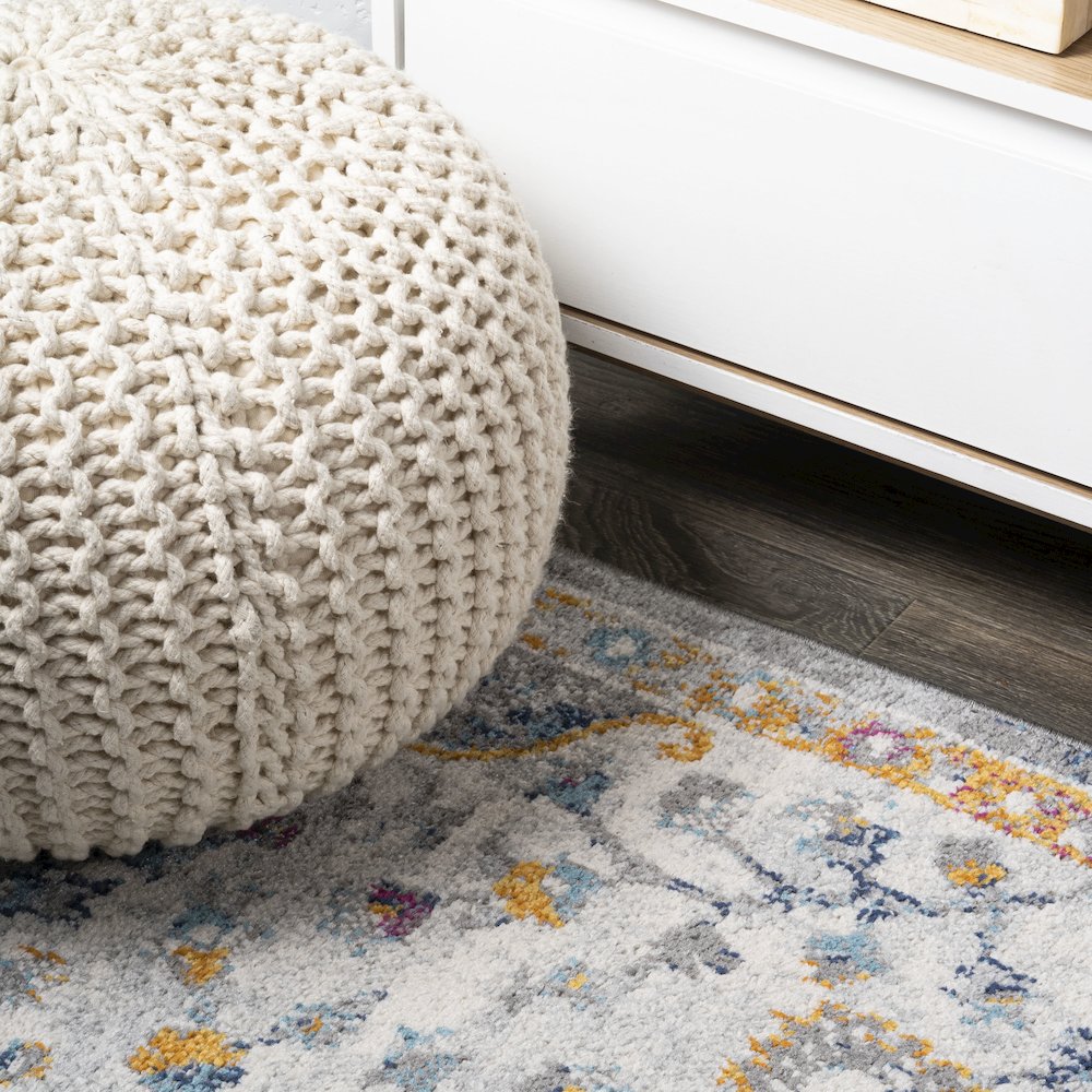 Lorena Ornate Boho Medallion Area Rug. Picture 8