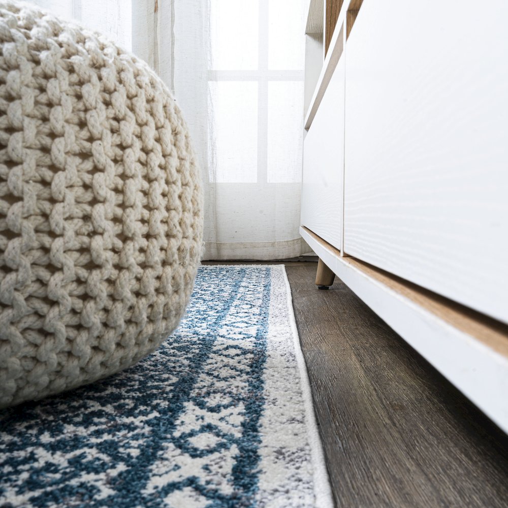 Boho Cottage Medallion Area Rug. Picture 9