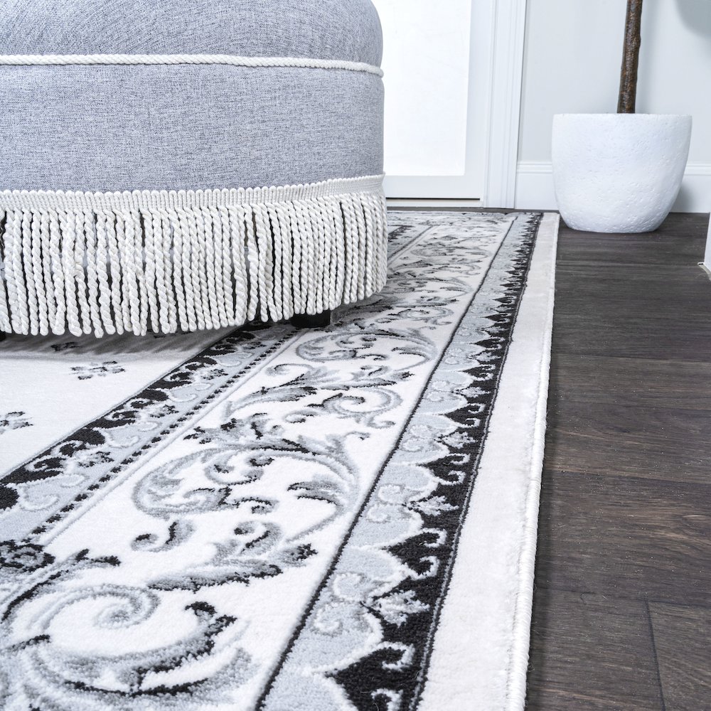 Acanthus French Border Area Rug. Picture 10