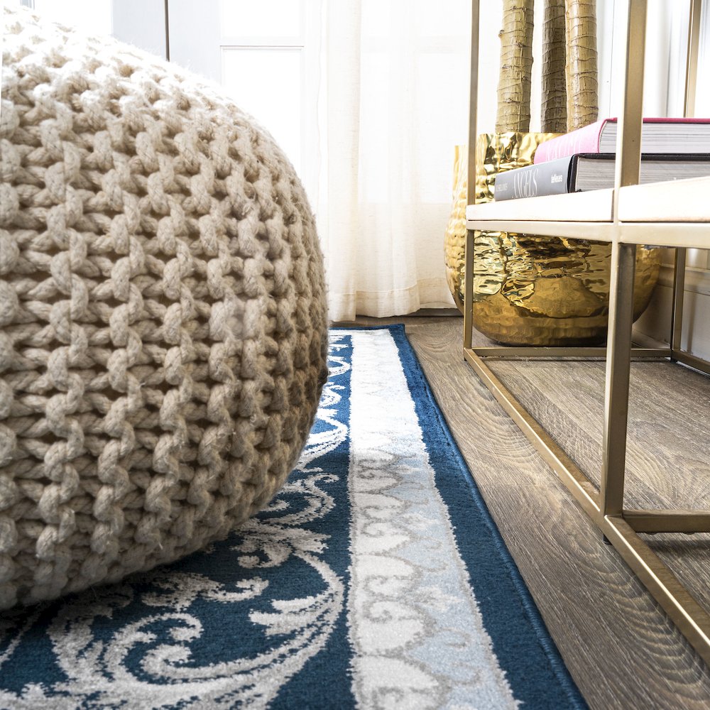 Acanthus French Border Area Rug. Picture 9