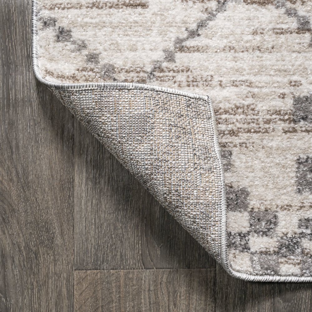 Asilah Moroccan Modern Diamond Area Rug. Picture 6