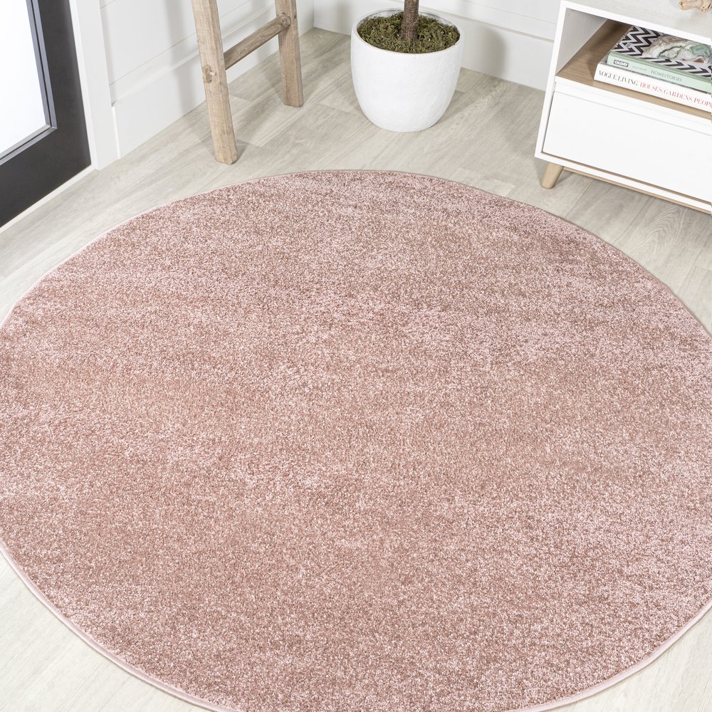 Haze Solid Low-Pile Area Rug. Picture 6