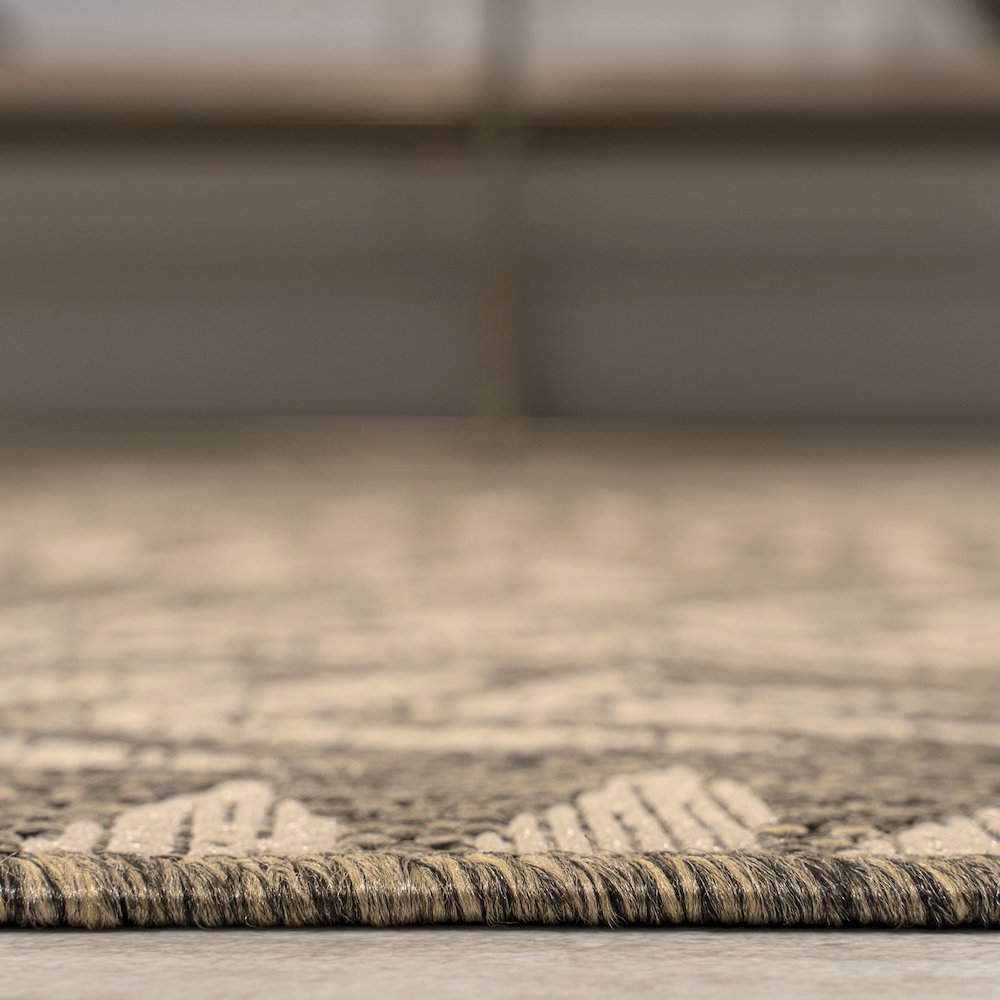 Nevis Palm Frond Indoor/Outdoor Area Rug. Picture 10