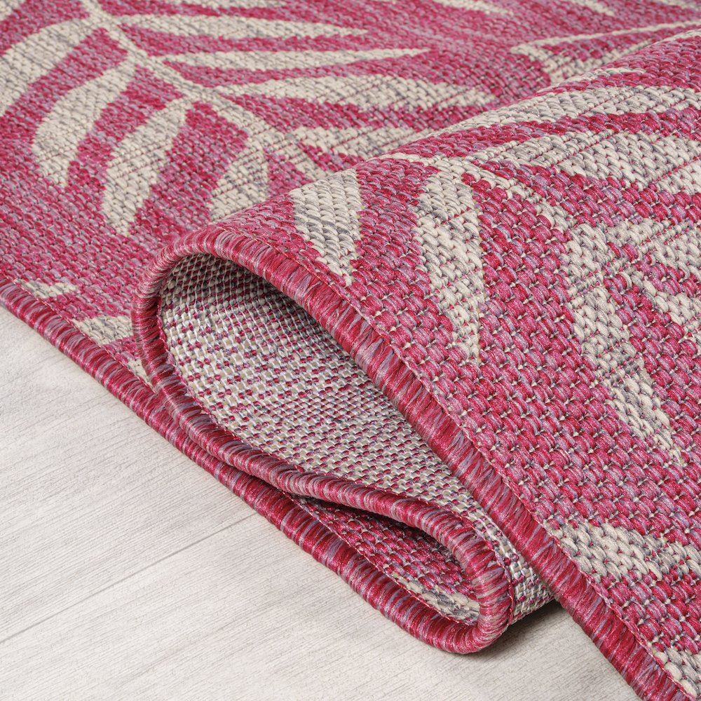 Nevis Palm Frond Indoor/Outdoor Area Rug. Picture 6