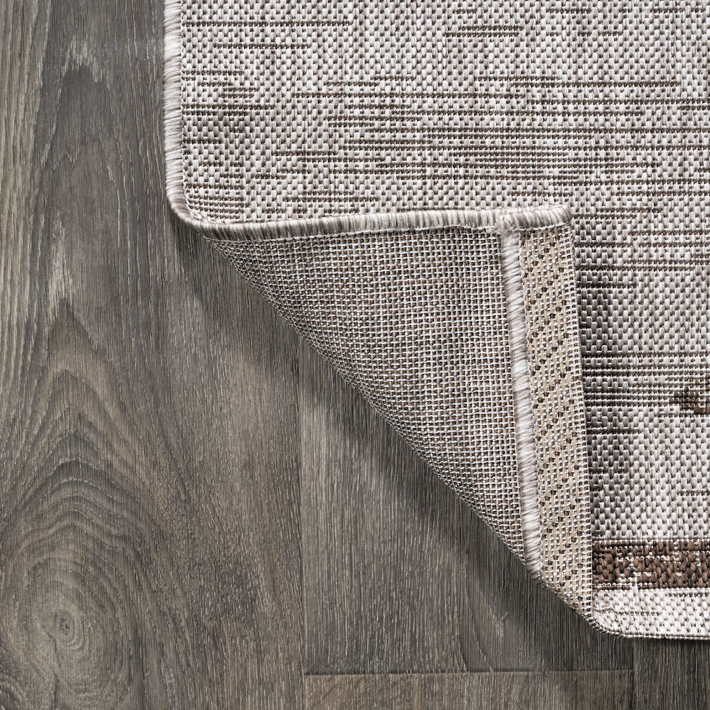 Zolak Berber Stripe Geometric Indoor/Outdoor Area Rug. Picture 10